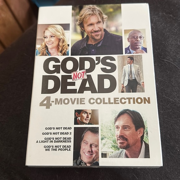 GOD’S NOT DEAD 4 MOVIE DVD COLLECTION: BRAND NEW FACTORY SEALED - Picture 1 of 2